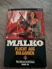 Malko 65 Flucht aus Bulgarien Gerard de Villiers Taschenbuch Buch
