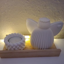 1 Schutzengel 1 Teelichthalter