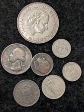 Konvolut Silber Münzen