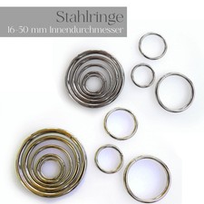 10 St. Stahlringe + 20-50 mm