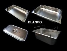 Blanco GN Behälter 1/1 + 1/2 B.Pro Deckel Kocheinsatz Edelstahl Gastro nagelneu