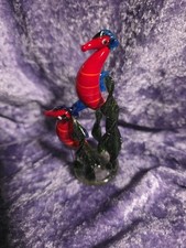 Murano Kristallglas Seepferdchen  Siehe Foto