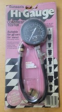 GUNSON'S HI GAUGE 0-300PSI Vintage KOMPRESSIONSTESTER BENZINMOTOREN 