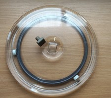 Glasteller Mikrowelle 245mm, gebraucht., verschiedene Gerätehersteller