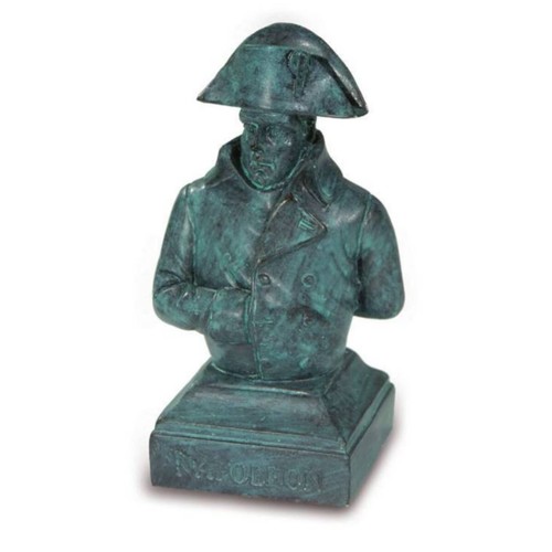 Büste napoleon bronze patina - büste, bronze-patina