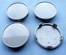 4x Nabenkappen Felgendeckel Träger 68mm  65,5mm für Alufelgen D grau B67