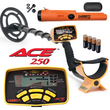Garrett ace 250 metal detector - garrett,