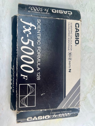Vintage casio 5000f - casio, fx-5000f