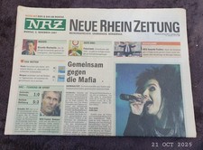 2007 Zeitung, NRZ - TOKIO HOTEL, Merkel, Werbung LIDL, SCHLECKER, u.a. - Sammler