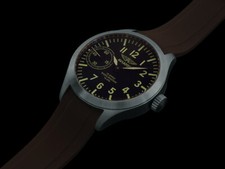 POLJOT AVIATOR HANDAUFZUG FLIEGERUHR 10 ATM MOLNIJA 3603 3603/1225799SIL de