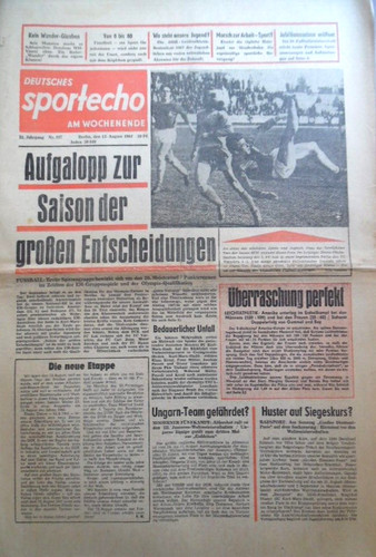 Deutsches sportecho august - 12.,