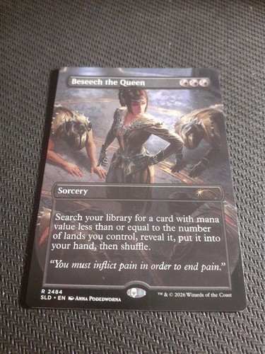 Beseech the queen rare mtg - queen,