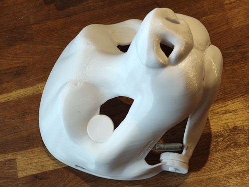 Fursuit kopf wolf gedruckt - kopf, 3d-gedruckt