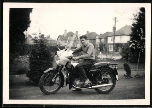 Fotografie motorrad bsa - motorrad,
