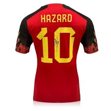 Von Eden Hazard signiertes