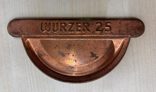 Kupfer endkappe regenrinne - kupfer,