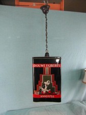 Deckenlampe Hängelampe Douwe Egberts Werbung Blech Kaffeedose Used Vintage 25b4