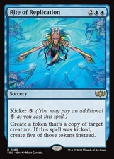 *MtG: 2x RITE OF REPLICATION - Commander Tarkir: Dragonstorm Rare - magicman*