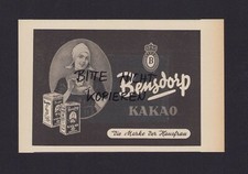 KLEVE, Werbung 1955, Bensdorp Schokoladen-Fabrik Kakao-Pulver-Butter