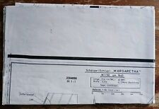 vth Bauplan 320.4080 1:50 Schalupe Margaretha Gebraucht 