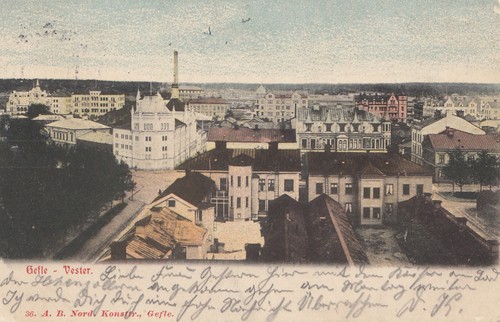 Schweden 1905 ansichtskarte - schweden:1905:,