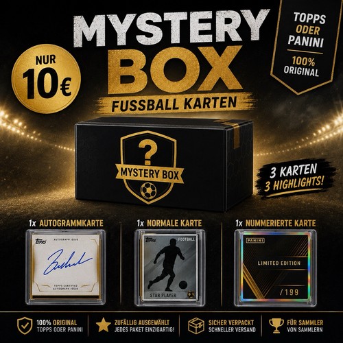 Mytery box fußball trading - -,