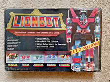 LIONBOT Godaikin Chogokin Golion (nicht Voltron) Diecast original 1980er Taiwan