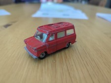 Vintage Husky Models Ford Transit Camper Van In Red Made In Great Britain