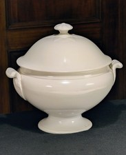 Antike Niderviller Suppenterrine Suppenschüssel um 1900 Weihnachtsgeschenk