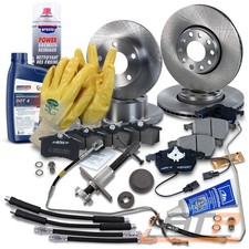 BREMSSCHEIBEN + BREMSBELÄGE