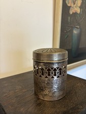 Antike Versilberte Dose