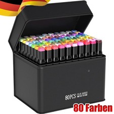 80 Farben Marker Stifte Set