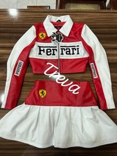 Handgefertigter Damen Leder Rock-Anzug - MODE & MOTORSPORT - PREMIUM QUALITÄT