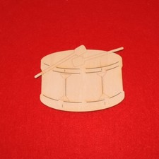 Trommel aus Holz 12cm Musikinstrument Geschenk Geldgeschenk Musiker