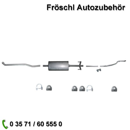 Komplette auspuffanlage - komplette,