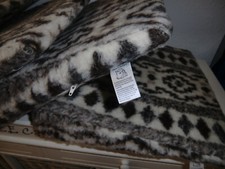 4 x LINKE LICARDO Keilkissen Keil Kissen Stuhlkissen 100% Schurwolle Sitzkissen