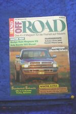 Off Road (X) 2/94 Subaru Vivio Suzuki Vitara Dodge RAM Magnum Asia Rocsta 102