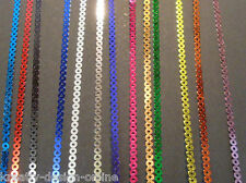 1m  Hotfix Paillettenband 3mm