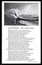 AK La Paloma - Die weiße
