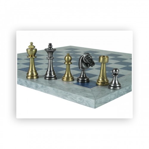 Schachfiguren messing - schachfiguren,