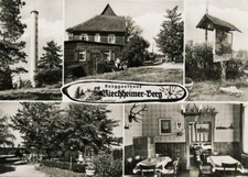 09-181 Ansichtskarte Witzleben Berggasthaus Riechheimer Berg Ilm-Kreis Thüringen