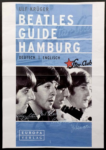 Beatles guide hamburg werbe - guide,