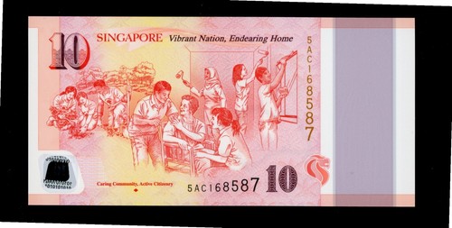 Singapur dollar 2015 - 10,