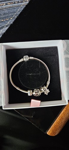Pandora charm armband 925 - pandora, charm-armband