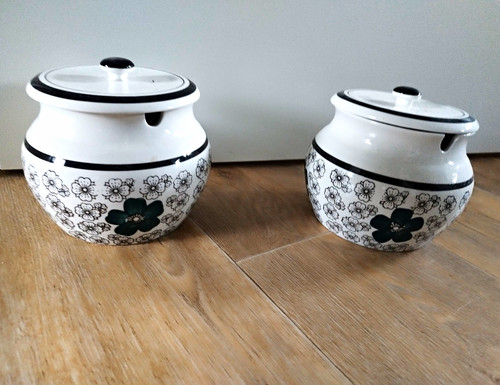 Tlg keramik vorratsdosen - 2-tlg.,