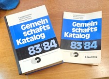 SCHALLPLATTEN MC Gemeinschaftskatalog 1983/84 + NACHTRAG Phono Wirtschaft 3,4 kg