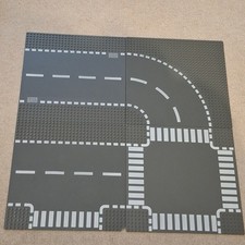 Lego  4 Straßenplatten