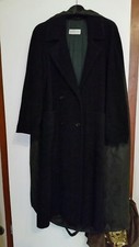 ERICH FEND Wollmantel schwarz Business-Look Damen Gr. DE 36 Mantel Coat
