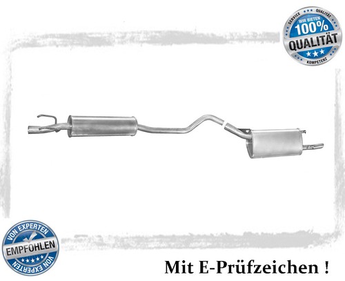 Auspuffanlage für opel corsa - für,