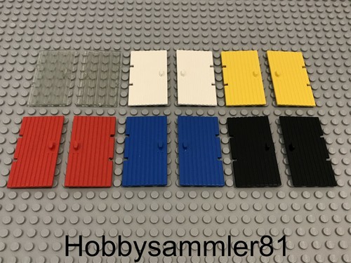Lego 3644 tür - weiß, schwarz
